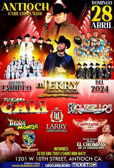 Event - PRIMER JARIPEO DEL AÑO - Antioch, California - April 28, 2024 | concert tickets