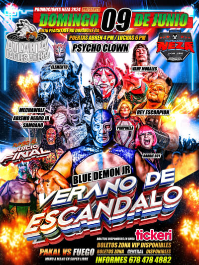 Event - LUCHA LIBRE AAA EN ATLANTA EAGLES ARENA - Doraville, GA - June 9, 2024 | concert tickets