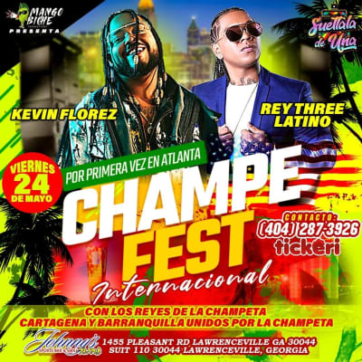 Event - CHAMPE FEST INTERNACIONAL  - Lawrenceville, Georgia - 24 de mayo de 2024 | concert tickets