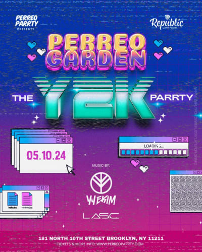 Event - Perreo Garden: THE Y2k Parrty - Latin & Reggaeton Classics @ Republic - NEW YORK, New York - May 10, 2024 | concert tickets