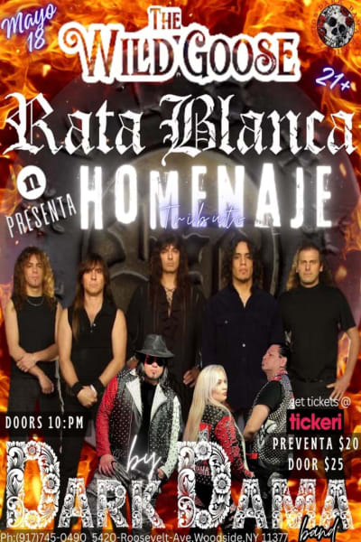 Event - Rata Blanca HOMENAJE! - Woodside, NY - May 18, 2024 | concert tickets