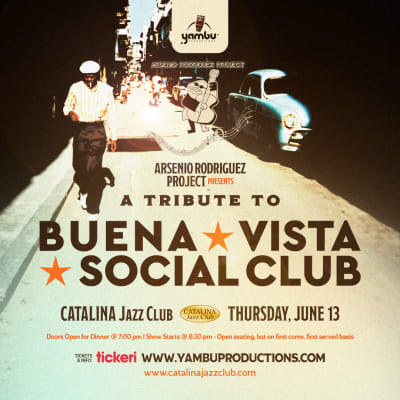 Event - A Tribute to Buena Vista Social Club with Arsenio Rodriguez Project - Los Angeles, CA - June 13, 2024 | concert tickets