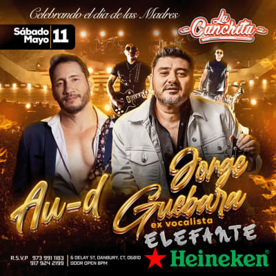 Event - Elefante Jorge Guevara -AU-D en Danbury by HEINEKEN Experience - Danbury, Connecticut - May 11, 2024 | concert tickets