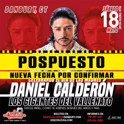 Event - DANIEL CALDERÓN Y LOS GIGANTES DEL VALLENATO EN VIVO - DANBURY, CT - MAYO 18 - Danbury, Connecticut - 18 de mayo de 2024 | concert tickets