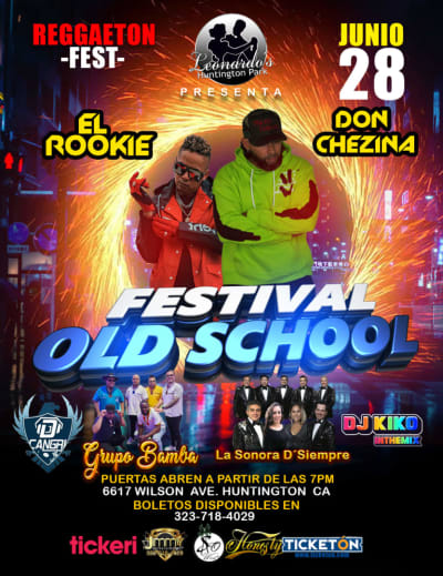 Event - FESTIVAL OLD SCHOOL  - Los Angeles, California - June 28, 2024 | concert tickets