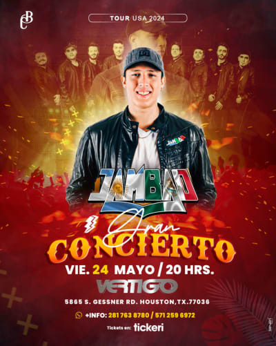 Event - JAMBA0 EN CONCIERTO ! - Houston, Texas - May 24, 2024 | concert tickets