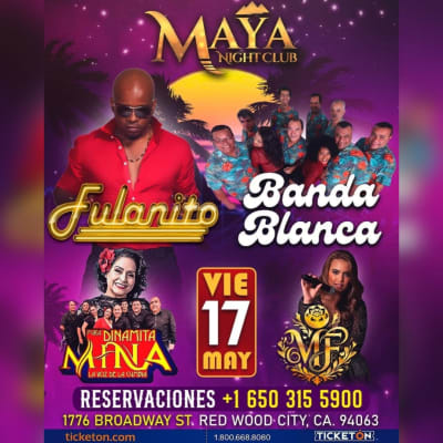 Event - Fulanito  y Banda Blanca  - Redwood City, California - May 17, 2024 | concert tickets