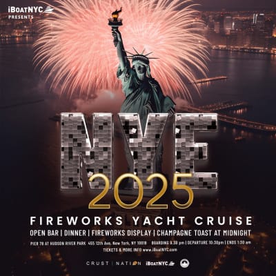 Event - New York New Year's Eve Fireworks Party Cruise 2025 - New York, NY - December 31, 2024 | concert tickets