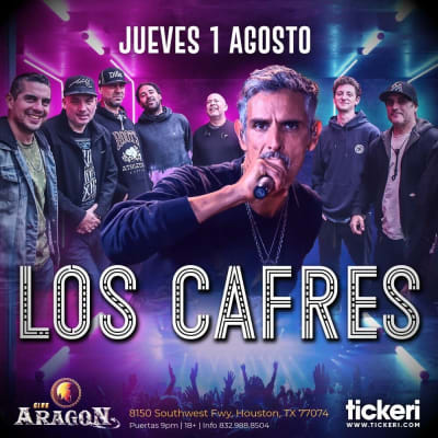 Event - LOS CAFRES EN HOUSTON - Houston, Texas - 1 de agosto de 2024 | concert tickets