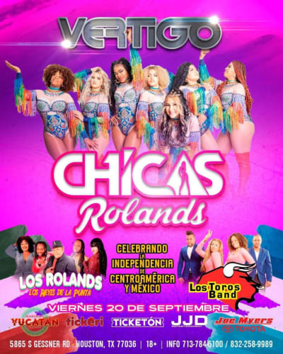 Event - CHICAS ROLANDS EN CONCIERTO ! - Houston, Texas - 20 de septiembre de 2024 | concert tickets