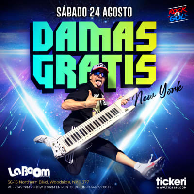 Event - DAMAS GRATIS EN NEW YORK - Queens, New York - August 24, 2024 | concert tickets