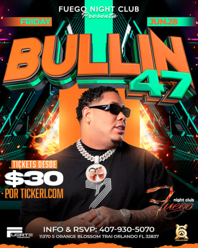 Event - Bulin 47 - Orlando, Florida - 28 de junio de 2024 | concert tickets