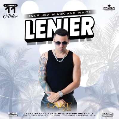 Event - LENIER EN  ALBUQUERQUE - Albuquerque, New Mexico - 11 de octubre de 2024 | concert tickets