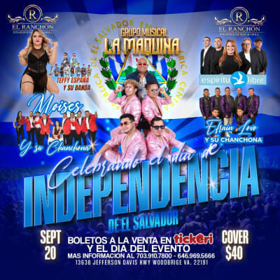 Celebrando la Independencia de El Salvador con Efrain Lovo, Teffy