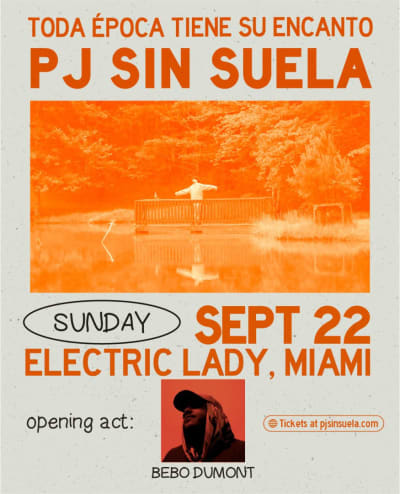 Event - PJ Sin Suela @ Miami - Miami, Florida - September 22, 2024 | concert tickets