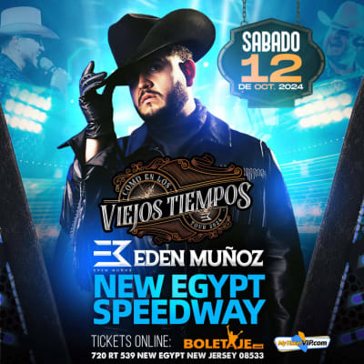 Event - EDEN MUÑOZ   - Plumsted, NEW JERSEY - 12 de octubre de 2024 | concert tickets