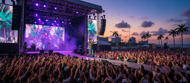 Puerto Rico concert crowd