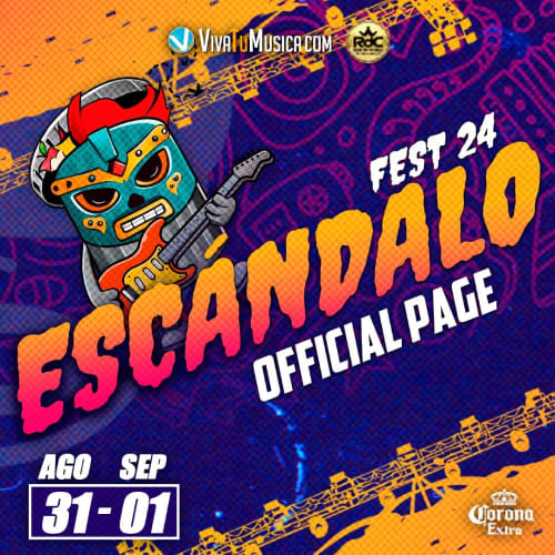 Escandalo Fest Header Background