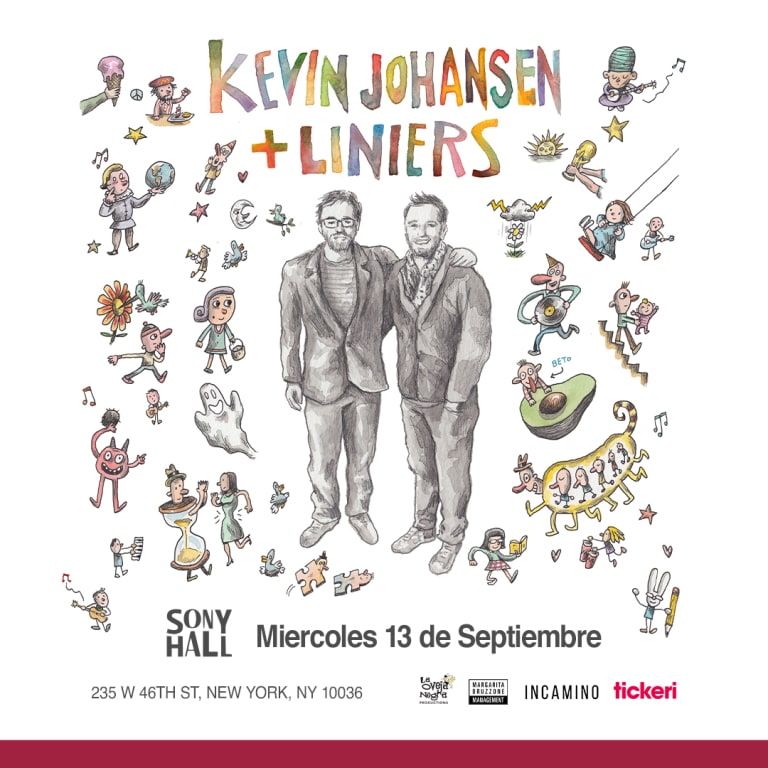 Event - Kevin Johansen + Liniers in New York - New York, New York - 13 de septiembre de 2023 | concert tickets