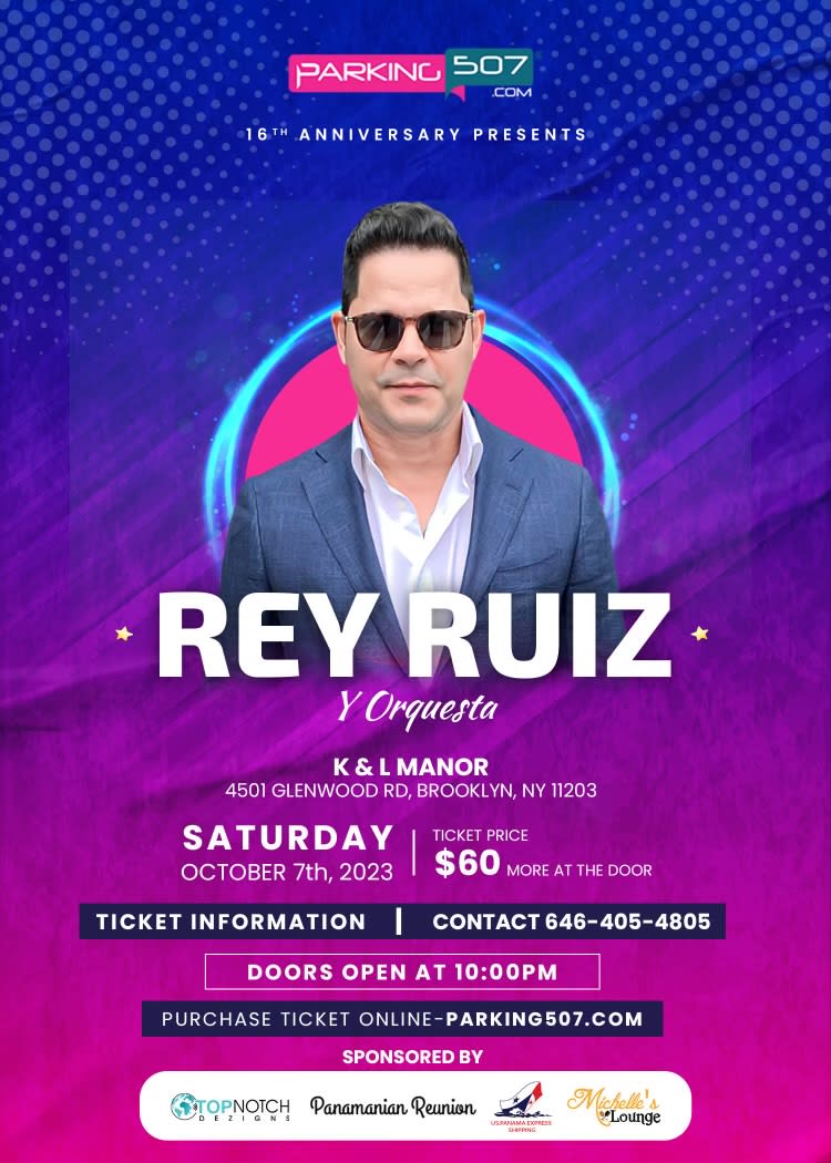 Event - Rey Ruiz - Live Salsa Performance - Brooklyn, New York - October 7, 2023 | concert tickets