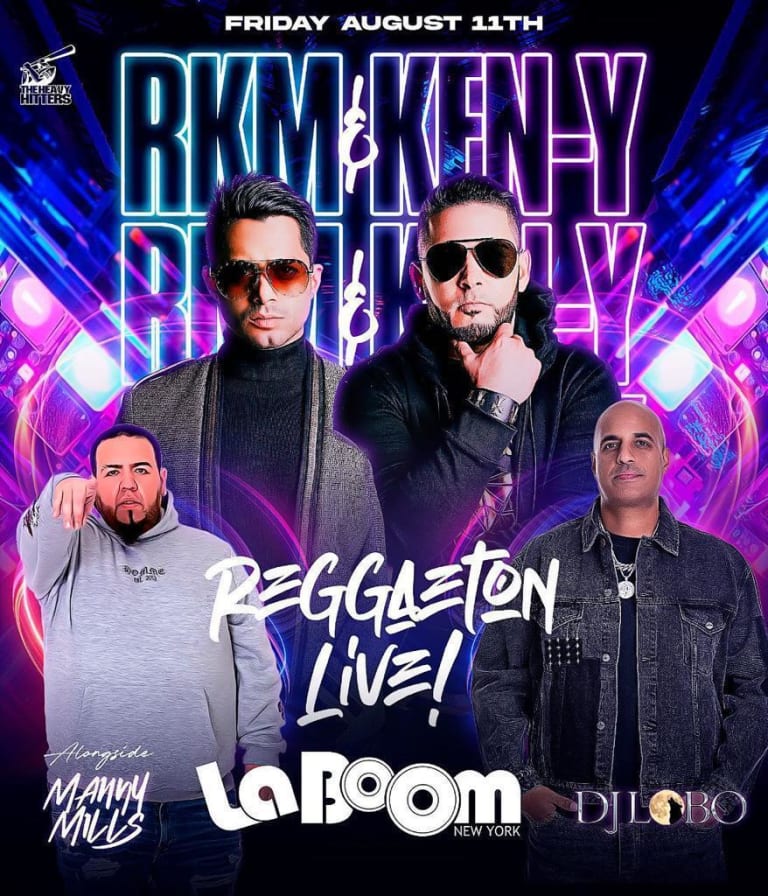 Event - RKM & KEN -Y REGGAETON LIVE ! - Woodside, New York - August 11, 2023 | concert tickets