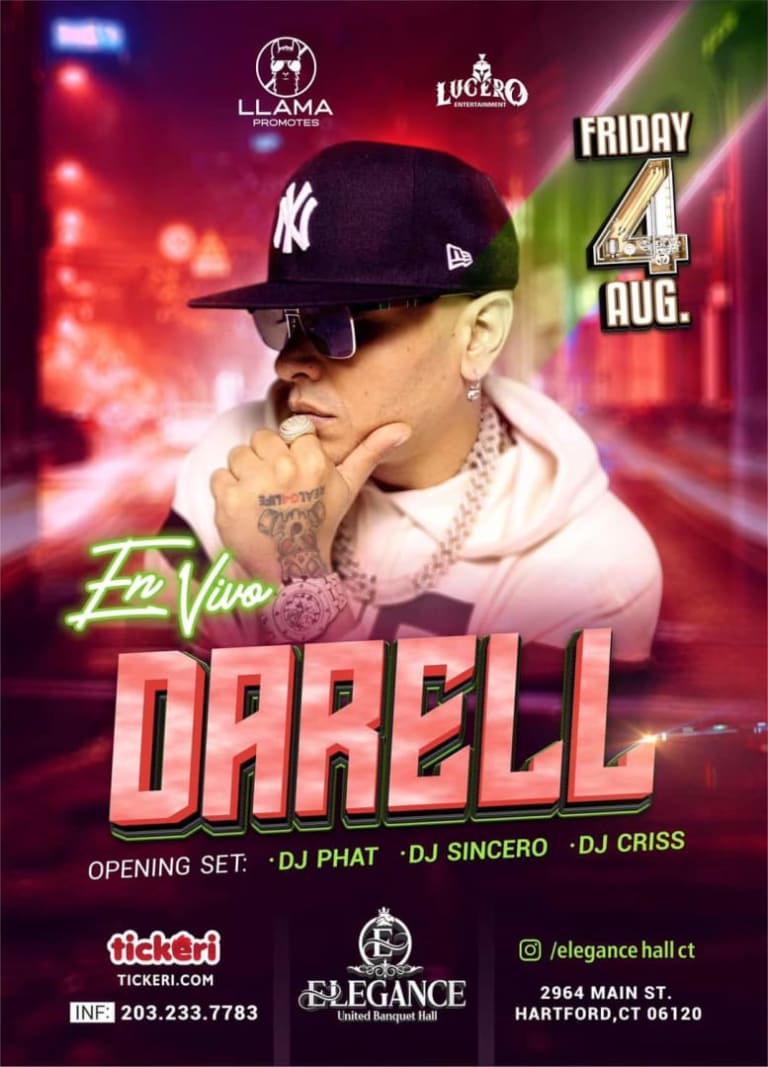 Event - DARELL IN HARTFORD CT - Hartford, Connecticut - August 4, 2023 | concert tickets