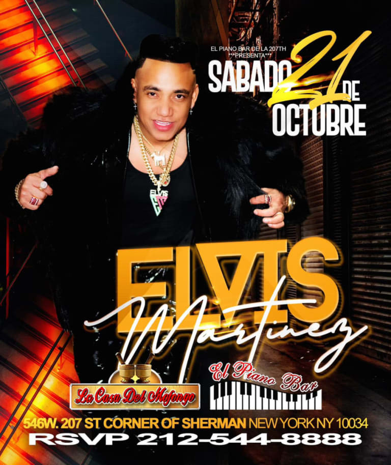 Event - ELVIS MARTINEZ - New York, New York - October 21, 2023 | concert tickets