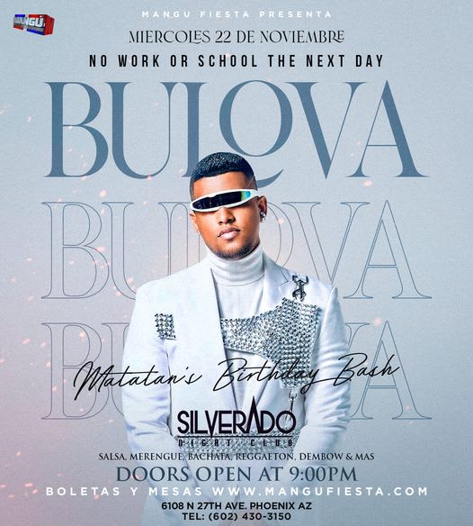 Event - The King Bulova Dembow en Arizona - Phoenix, Arizona - 22 de noviembre de 2023 | concert tickets