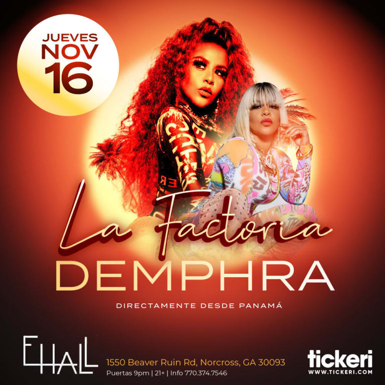 Event - LA FACTORIA EN ATLANTA - Norcross, Georgia - November 16, 2023 | concert tickets