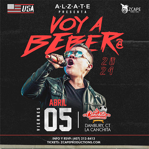 Event - ALZATE EN CONCIERTO EN DANBURY CT!  - Danbury, Connecticut - April 5, 2024 | concert tickets