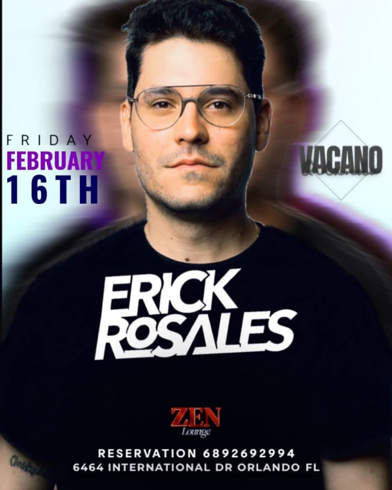 Event - Dj Erick Rosales  - Orlando, Florida - February 16, 2024 | concert tickets
