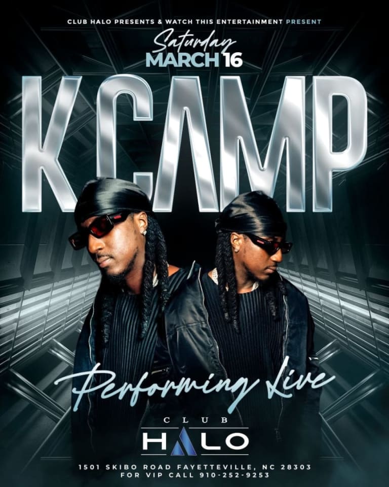 Event - K CAMP PERFORMING LIVE - FAYETTEVILLE, NORTH CAROLINA - CLUB HALO - Fayetteville, North Carolina - March 16, 2024 | concert tickets