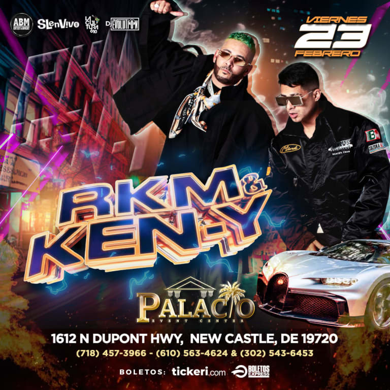 Event - RKM & KEN-Y !  EN CONCIERTO - New Castle, Delaware - February 23, 2024 | concert tickets