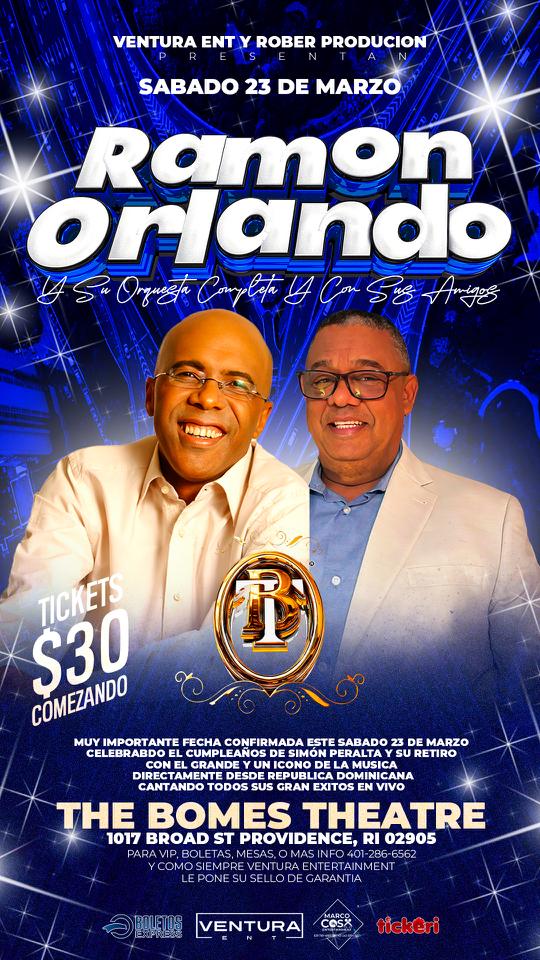 Event - Ramon Orlando en Concierto - Providence, Rhode Island - March 23, 2024 | concert tickets