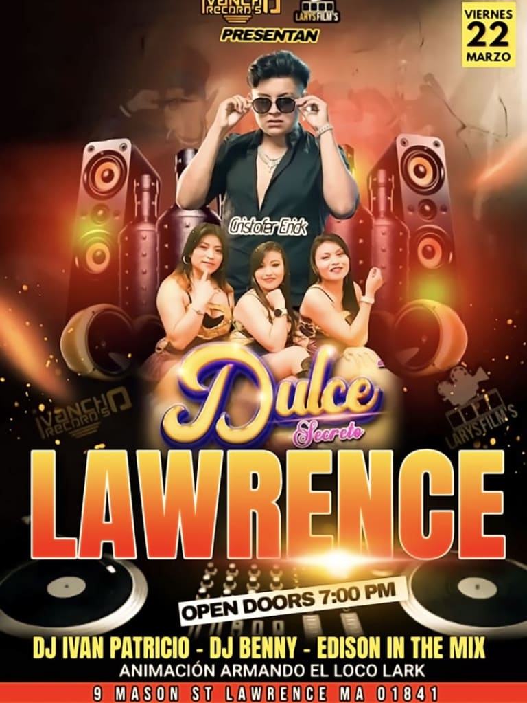 Event - CRISTOFER ERICK DULCE SECRETO LIVE MUSIC  - Lawrence, Maryland - March 22, 2024 | concert tickets