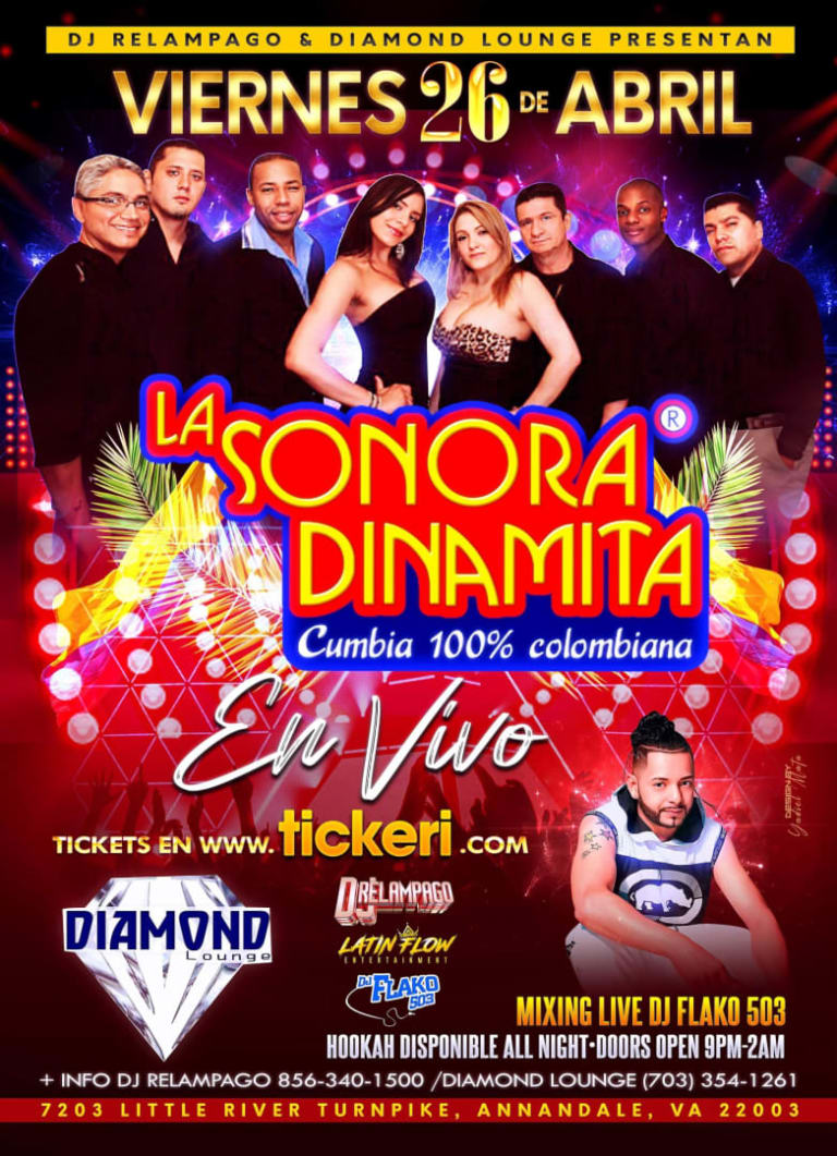 Event - LA SONORA DINAMITA EN VIVO - Annandale, Virginia - April 26, 2024 | concert tickets