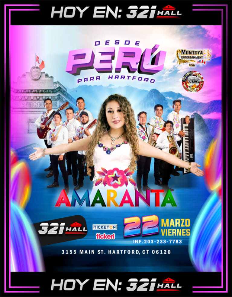 Event - AMARANTA EN CONCIERTO ! - Hartford, Connecticut - 22 de marzo de 2024 | concert tickets