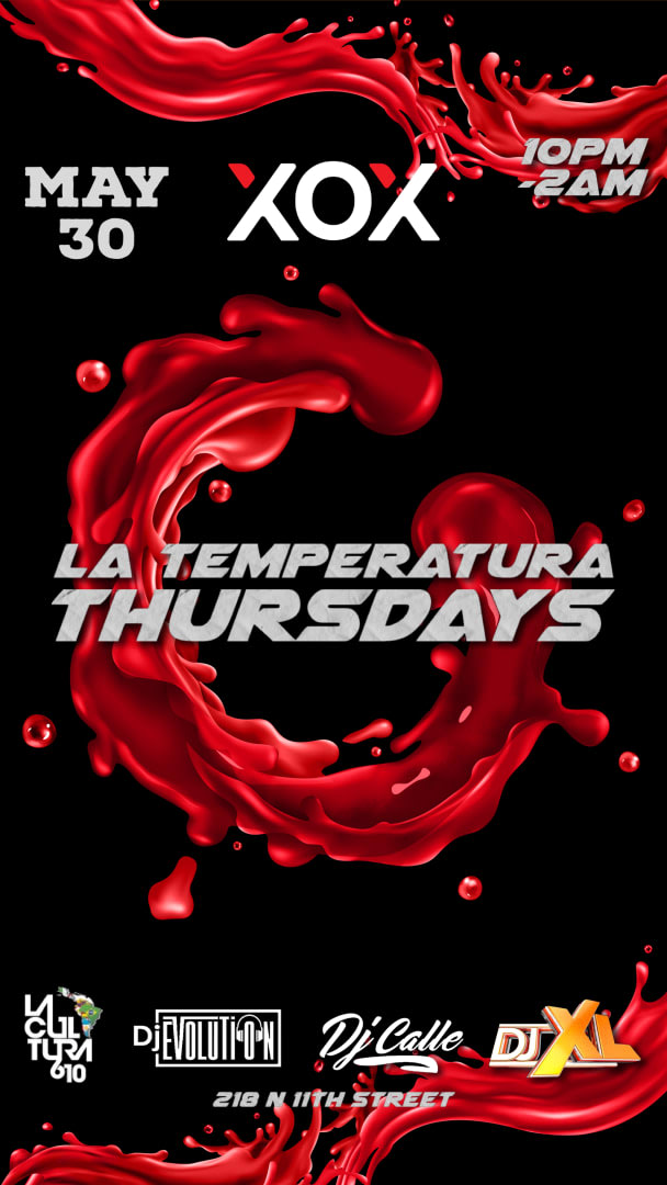Event - La temperatura XOX  - Philadelphia, Pennsylvania - May 30, 2024 | concert tickets