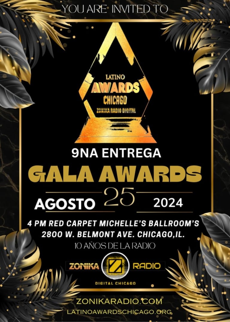 Event - LATINO AWARDS CHICAGO 9na Entrega de reconocimientos  - Chicago, Illinois - 25 de agosto de 2024 | concert tickets