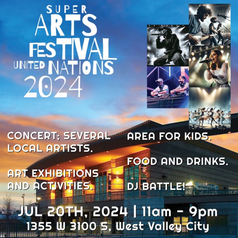 Event - SUPER ARTS FESTIVAL 2024: NACIONES UNIDAS - West Valley City, Utah - July 20, 2024 | concert tickets