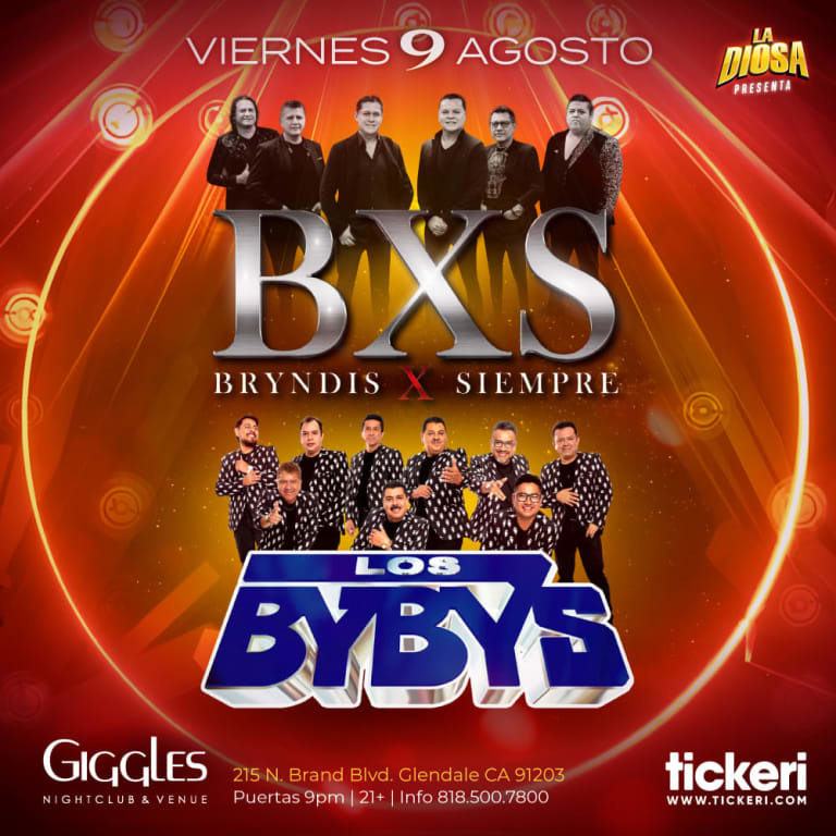 Event - BXS BRYNDIS Y LOS BYBYS EN LOS ANGELES - Glendale, California - August 9, 2024 | concert tickets