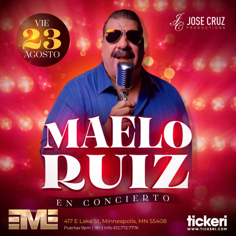 Event - MAELO RUIZ EN MINNEAPOLIS - Minneapolis, Minnesota - August 23, 2024 | concert tickets