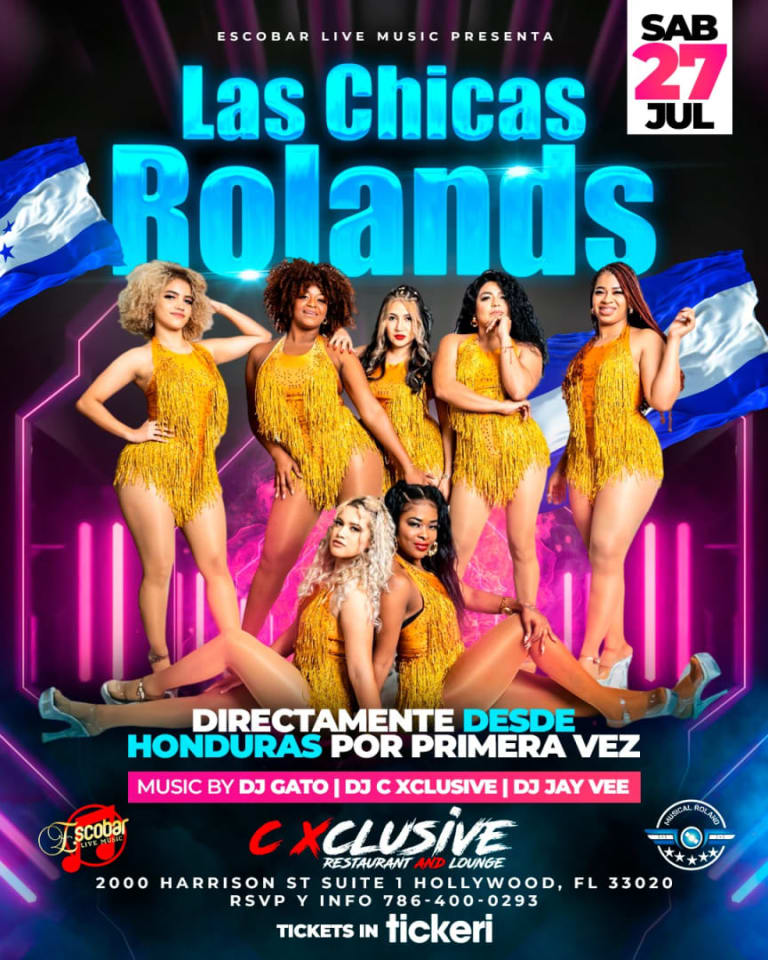 Event - LAS CHICAS ROLANDS POR PRIMERA VEZ EN HOLLYWOOD FL - Hollywood, Florida - 27 de julio de 2024 | concert tickets