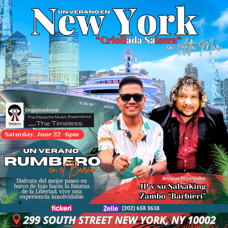 Event - UN VERANO EN NEW YORK - "Criollada Salsera" - New York, New York - June 22, 2024 | concert tickets