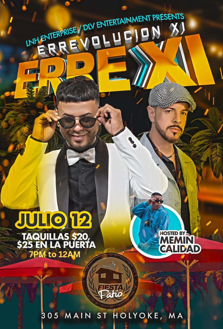 Event - Erre XI Errevolucion XI Tour  - Holyoke, Ma - July 12, 2024 | concert tickets