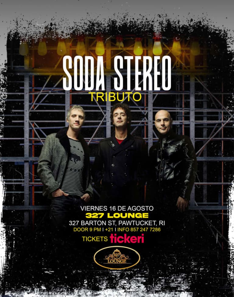 Event - SODA STEREO TRIBUTO - Pawtucket, Rhode Island - August 16, 2024 | concert tickets