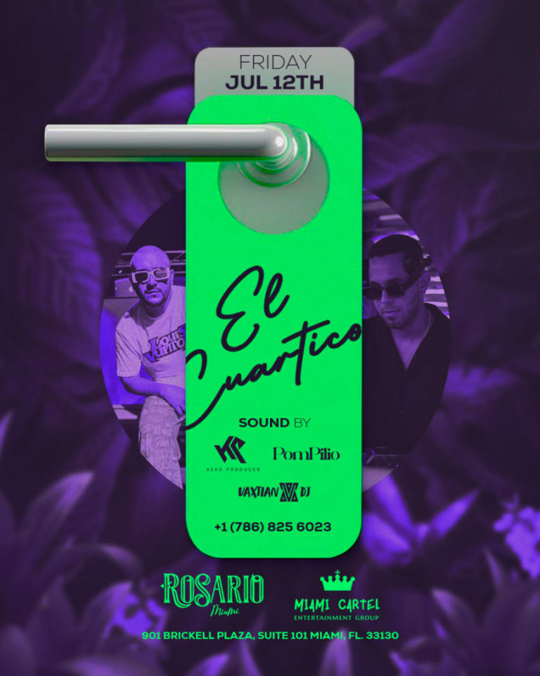 Event - EL CUARTICO - Miami, Florida - July 12, 2024 | concert tickets