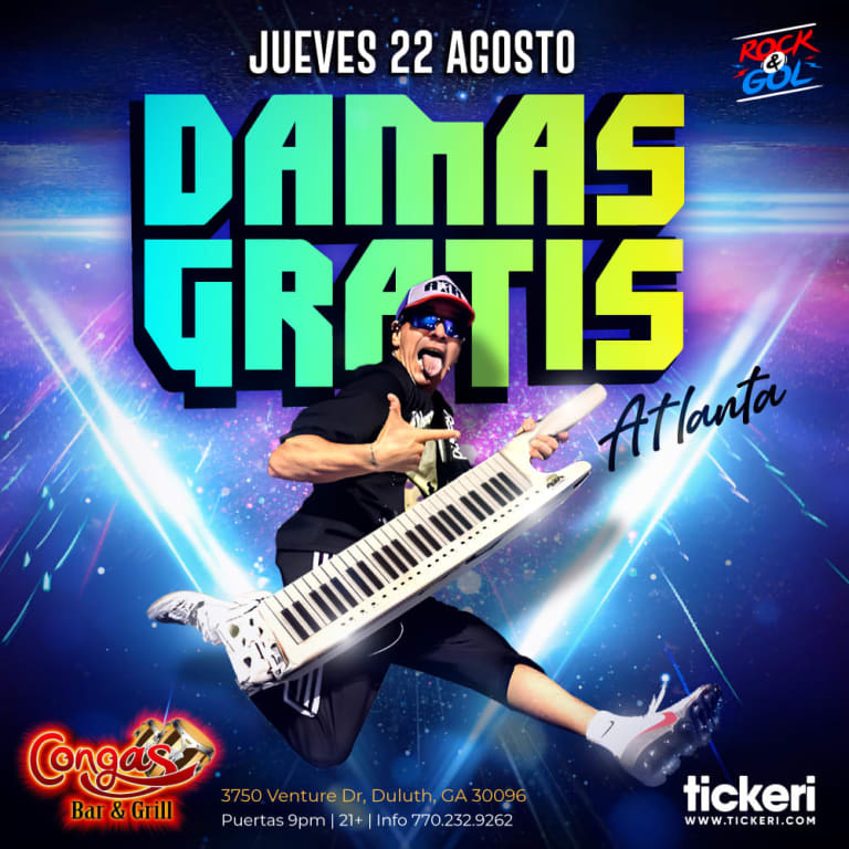 Event - DAMAS GRATIS EN ATLANTA - Duluth, Georgia - 22 de agosto de 2024 | concert tickets