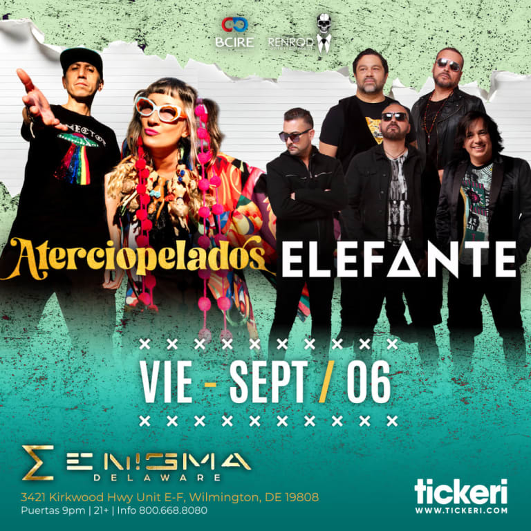 Event - ELEFANTE Y ATERCIOPELADOS EN WILMINGTON DELAWARE - Wilmington, Delaware - 6 de septiembre de 2024 | concert tickets