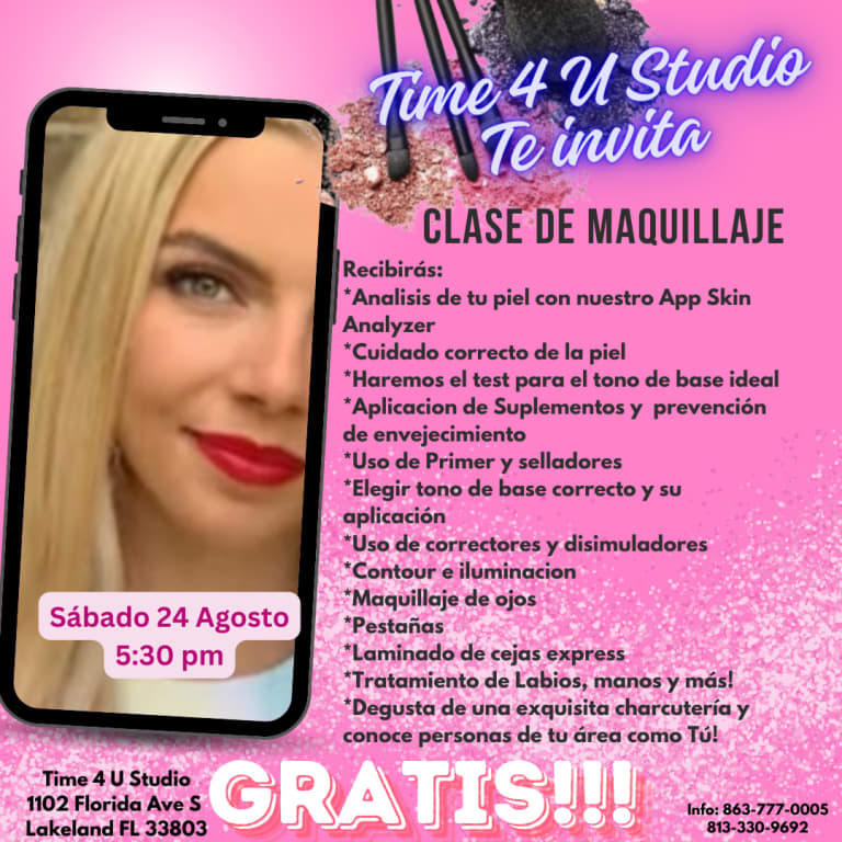 Event - Makeup & Time 4 U - Lakeland, Florida - August 24, 2024 | concert tickets